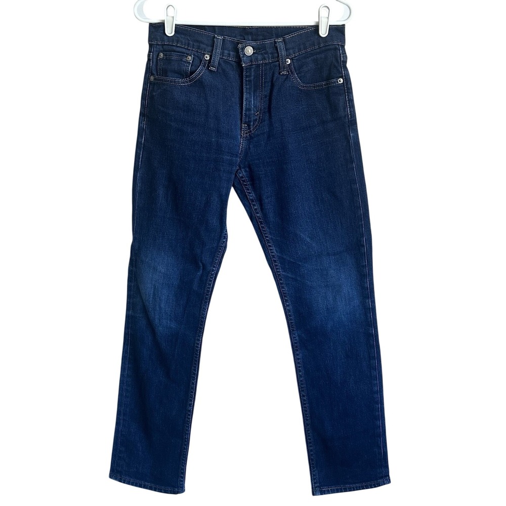 Levi's 511 Jeans Men's 30x30 Blue Dark Wash Regular Fit Straight‎ Leg Modern EUC